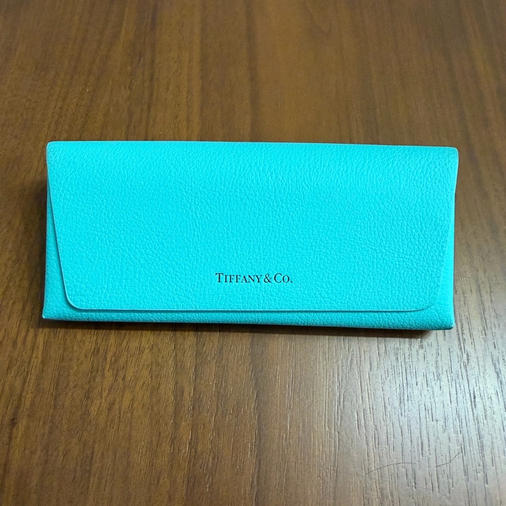 Tiffany & Co Turquoise Eyeglass Sunglasses Magnetic Case NWOT